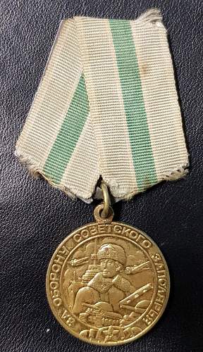 Defense of the Soviet Arctic medal opinions