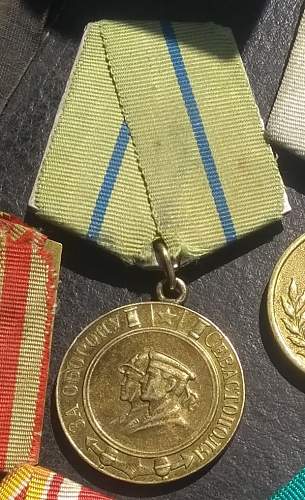 Defence of Sevastopol Medal - wartime/post-war?