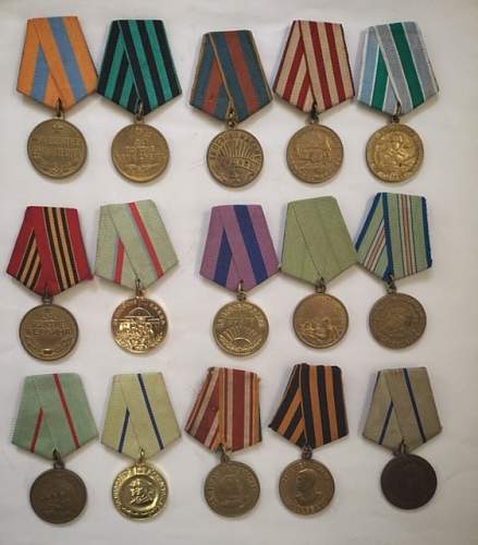 Medals and badges collection