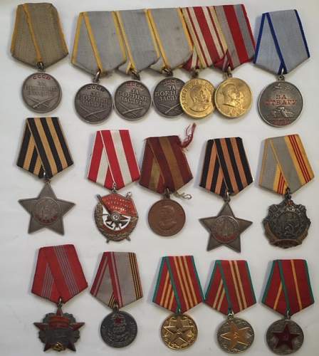 Medals and badges collection