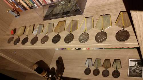 Medals and badges collection