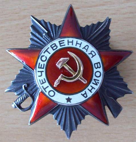 Some of my Soviet awards