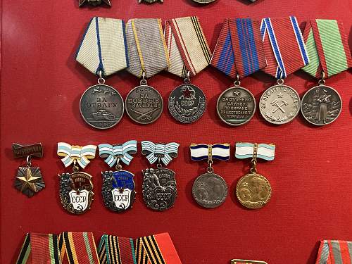 Medals and badges collection