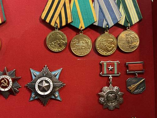 Medals and badges collection