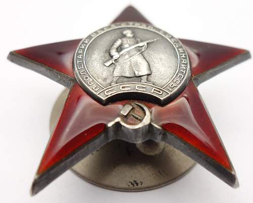 Order of the Red Star circa 1943