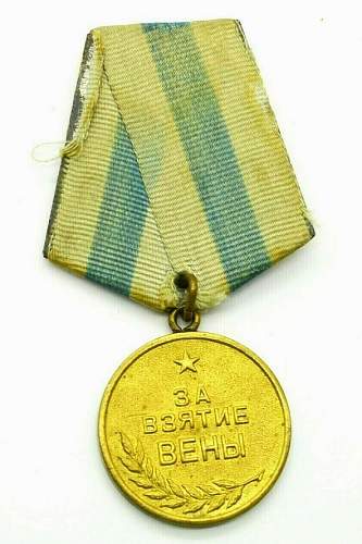 Need help fake or legit medal for the capture of vienna