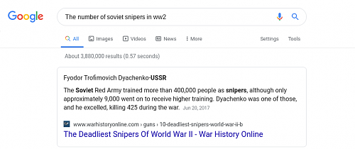 With this supposedly Soviet Sniper Badge