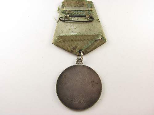 Need help medal for bravery