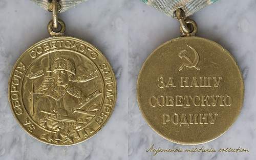 Medal for defense of the Soviet polar region