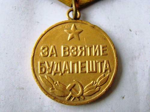 Budapest Medal, a Fake?