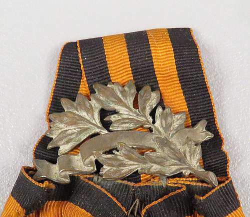 Russian St George's Cross Medal for examination please