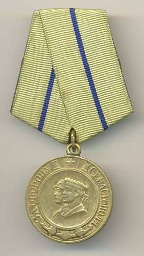 I could use some help with authenticating this Sevastopol medal