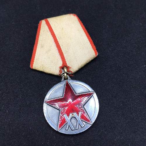 XX RKKA medal original or fake?