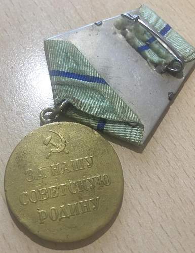 WW2 USSR Medal for Defence of Sevastopol. Original or Fake.