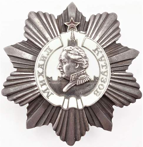 Order of Kutuzov II for actions at Kursk