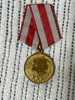 Medal and Order Grouping for Major General of Signals Aleksandr Pavlovich Sorokin