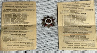 Medal and Order Grouping for Major General of Signals Aleksandr Pavlovich Sorokin