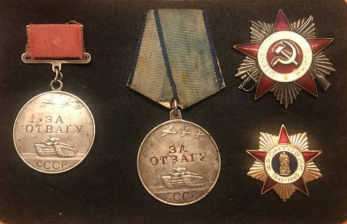 Stalingrad encirclement War Merit medal # 173541