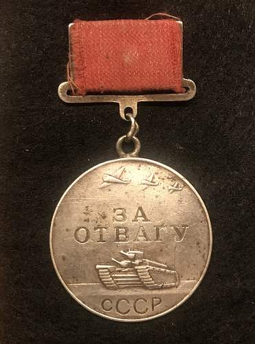 Stalingrad encirclement War Merit medal # 173541