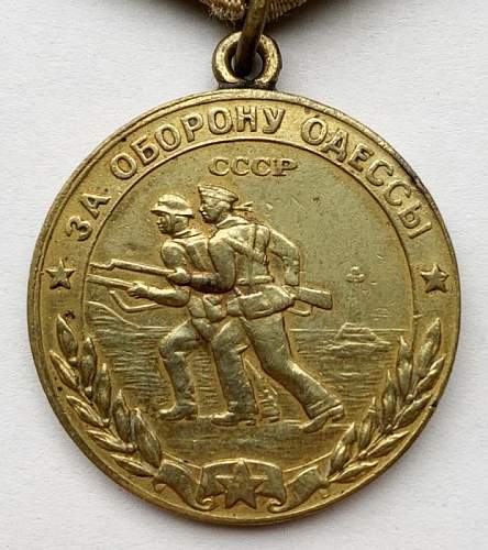 Help authenticating Order of Glory 2nd class and a Medal for the Defence of Odessa
