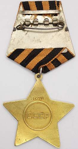 Full Cavalier of Order of Glory Vladimir Romanovich Madzhar