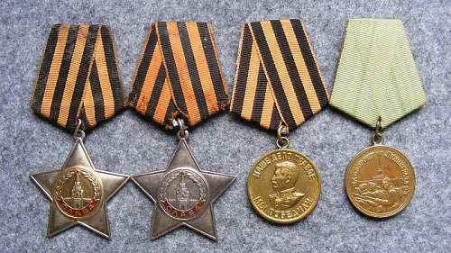 Full Cavalier of Order of Glory Vladimir Romanovich Madzhar