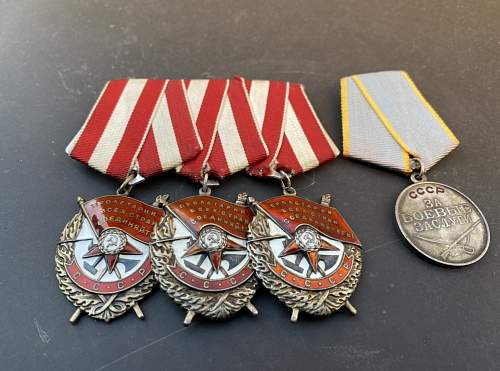 ORB 1, 2, &amp; 3 awarded to Li-2 Bomber Commander Ermakov