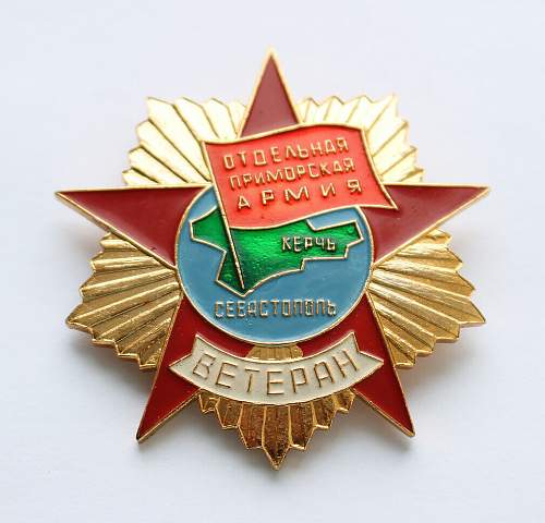 Veteran badges