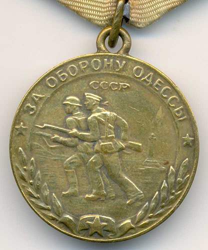 Defence of Odessa medal