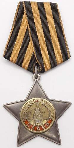 Order of Glory II awarded to a 4 Time Bravery medal Cavalier !