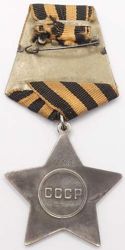 Order of Glory II awarded to a 4 Time Bravery medal Cavalier !
