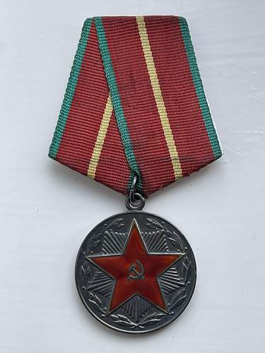 Medal 'For Impeccable Service'