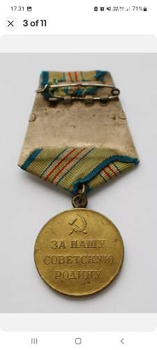 My soviet medal collection