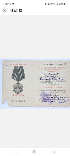 My soviet medal collection