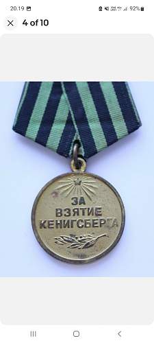 My soviet medal collection