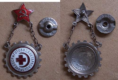 Badge Ready for sanitary defense of the ussr, original or fake?!
