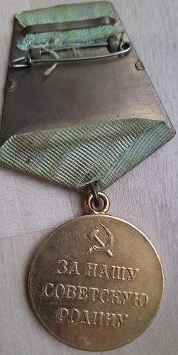 Medal for DEFENCE OF LENINGRAD ''polished sky'' Variation