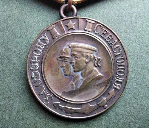 Campaign Medal for Defence of Sevaspotal Authentication
