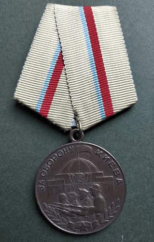 Defense of Kyiv Medal Authentication