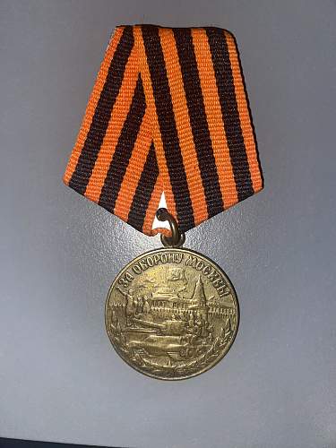 Medal for the defence of moscow - Fake?