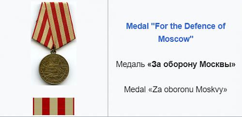 Medal for the defence of moscow - Fake?