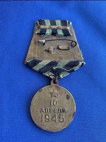 Is this Capture of Königsberg medal WW2 era?