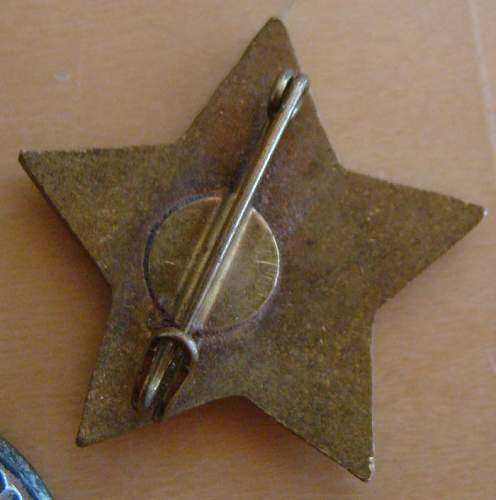 Red Star lapel pin?