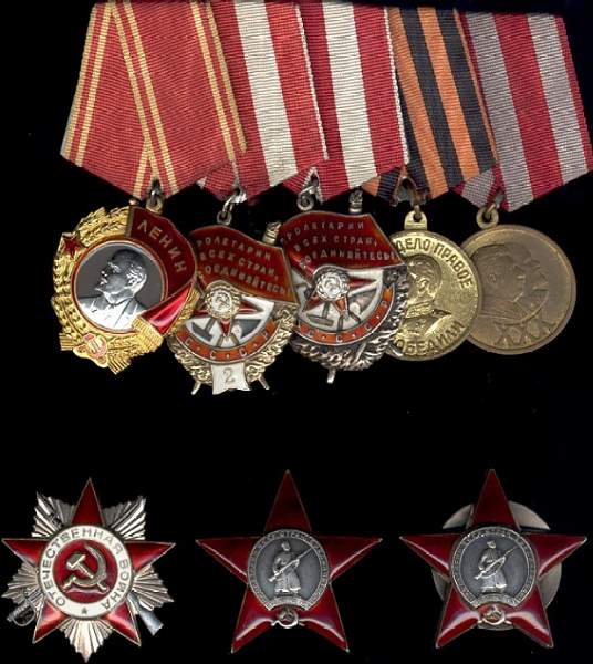 Order of Red Banner, 2nd award to Medical Officer