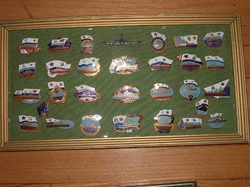 Soviet Navy Badge Collection