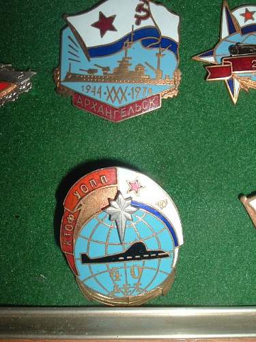 Soviet Navy Badge Collection