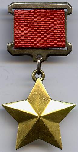 Hero of the Soviet Union Guards Major General Vekhin