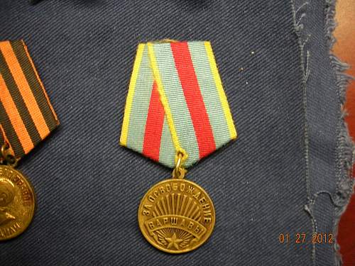 My First New Soviet Medals