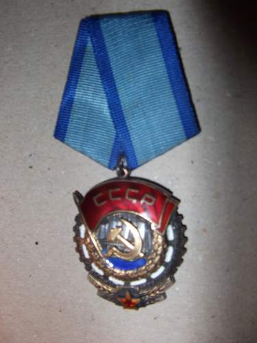 Can you help me identify this Soviet Medal?