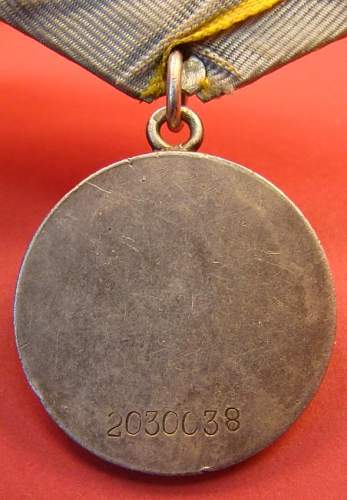 Two Soviet WWII Medals for Review. Military Merit &amp; Valor.
